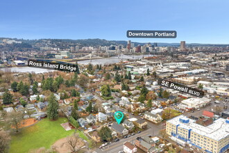 3324 SE 11th Ave, Portland, OR - aerial  map view