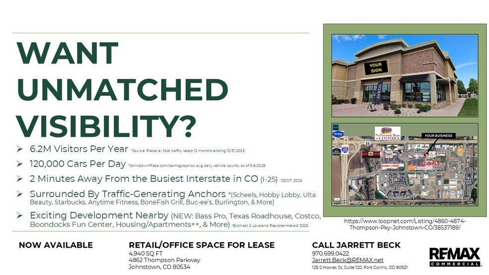 4860-4874 Thompson Pky, Johnstown, CO à louer - Autre - Image 2 de 22