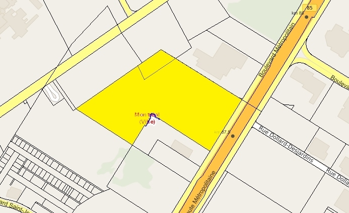 12321-12329 Boul Métropolitain E E, Montréal, QC for lease - Plat Map - Image 2 of 5