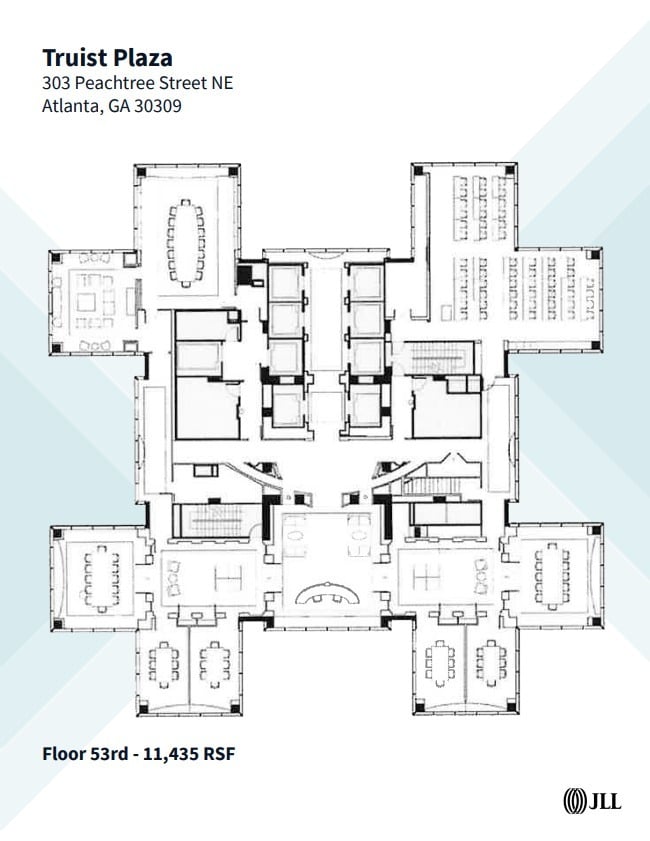 303 Peachtree St Ne, Atlanta, GA for lease Floor Plan- Image 1 of 1