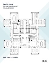 303 Peachtree St Ne, Atlanta, GA for lease Floor Plan- Image 1 of 1