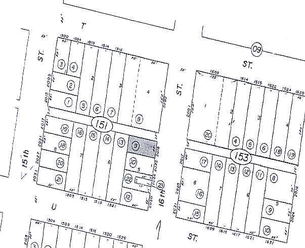 2016-2018 16th St, Sacramento, CA à vendre - Plan cadastral - Image 2 de 16