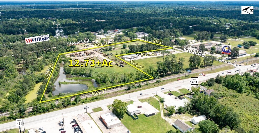 00 Ford Rd, Porter, TX for sale - Aerial - Image 2 of 11