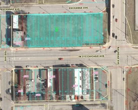 508-22 W Chicago Ave, East Chicago, IN - Aérien  Vue de la carte