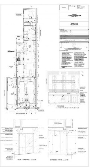 Commerce de détail dans La Baule-Escoublac à louer - Plan d’étage - Image 3 de 3