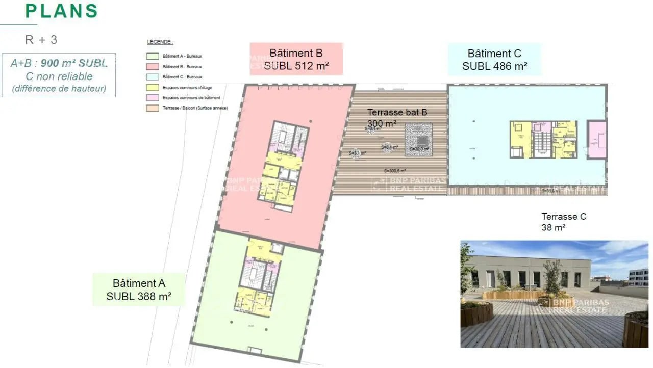 Office in Villeurbanne for lease Floor Plan- Image 1 of 19