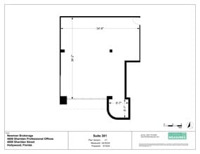 4600 Sheridan St, Hollywood, FL for lease Site Plan- Image 1 of 2