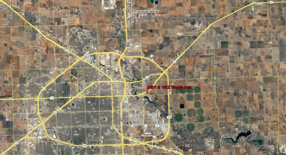 1601 Vanda Ave, Lubbock, TX for sale - Aerial - Image 3 of 28