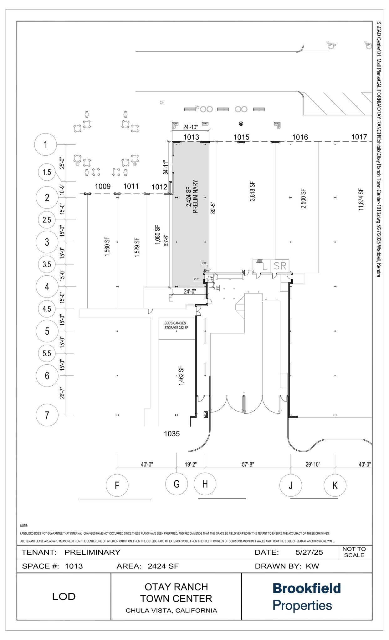 2015 Birch Rd, Chula Vista, CA for lease Site Plan- Image 1 of 1