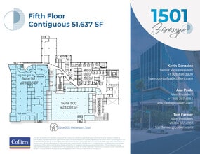 1501 Biscayne Blvd, Miami, FL for lease Floor Plan- Image 1 of 1