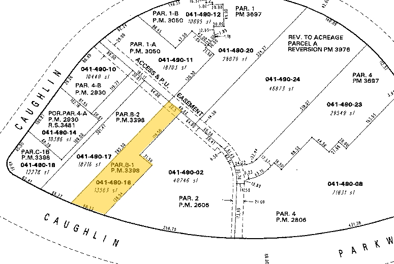 4745 Caughlin Pky, Reno, NV à vendre - Plan cadastral - Image 1 de 1