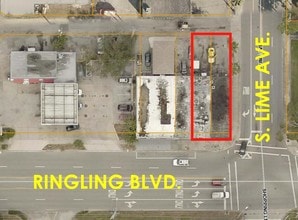 2289-2291 Ringling Blvd, Sarasota, FL - AERIAL map view