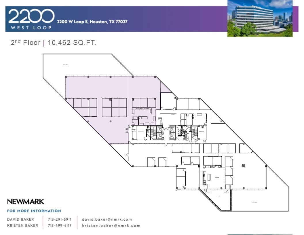 2200 West Loop South, Houston, TX for lease Floor Plan- Image 1 of 1