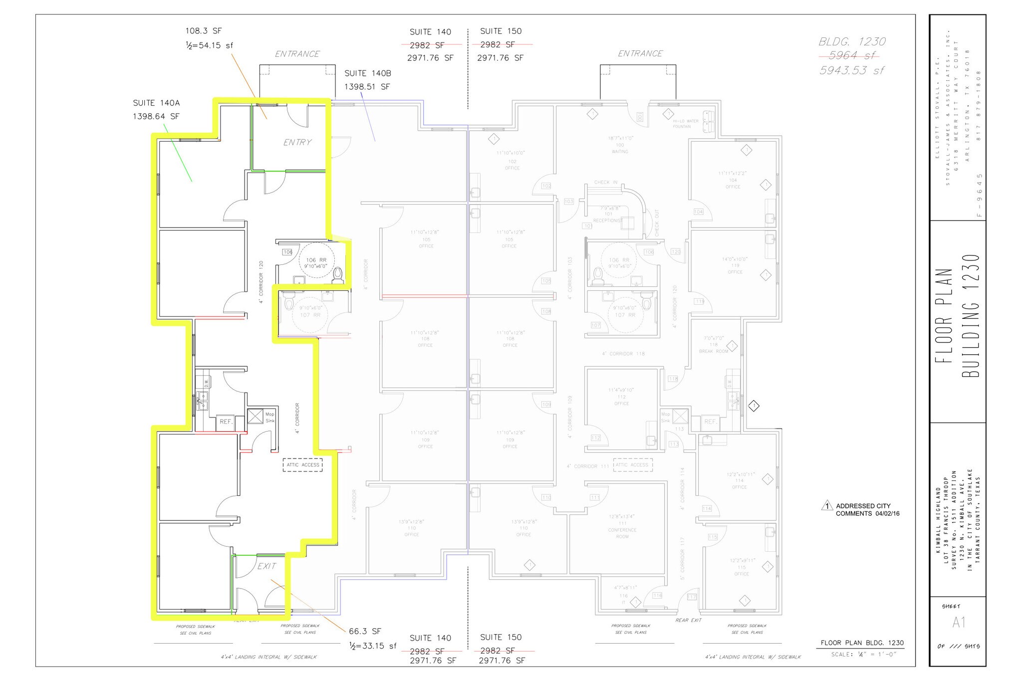 1230 N Kimball Ave, Southlake, TX à louer Plan d  tage- Image 1 de 1