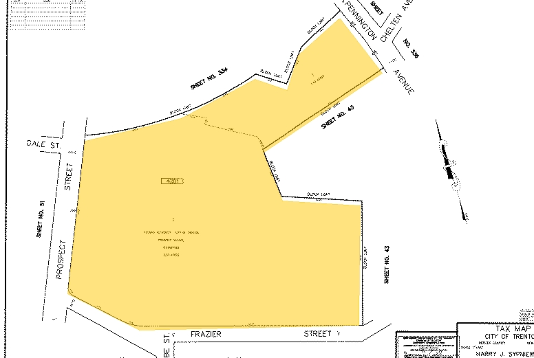 359 Pennington Ave, Trenton, NJ à louer - Plan cadastral - Image 2 de 9