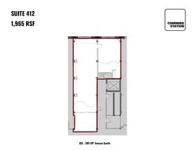 209 10th Ave S, Nashville, TN for lease Floor Plan- Image 1 of 1