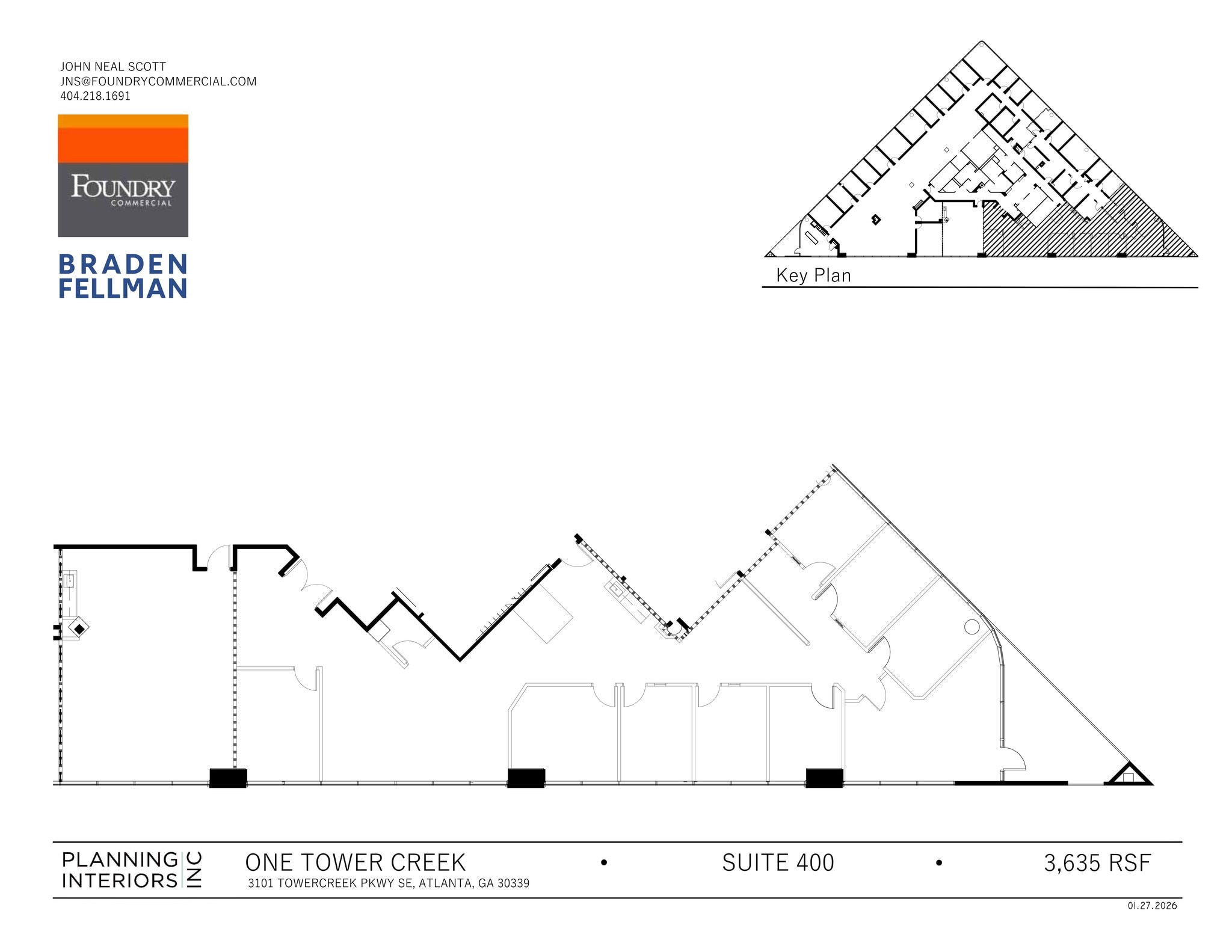 3101 Towercreek Pkwy SE, Atlanta, GA for lease Site Plan- Image 1 of 1