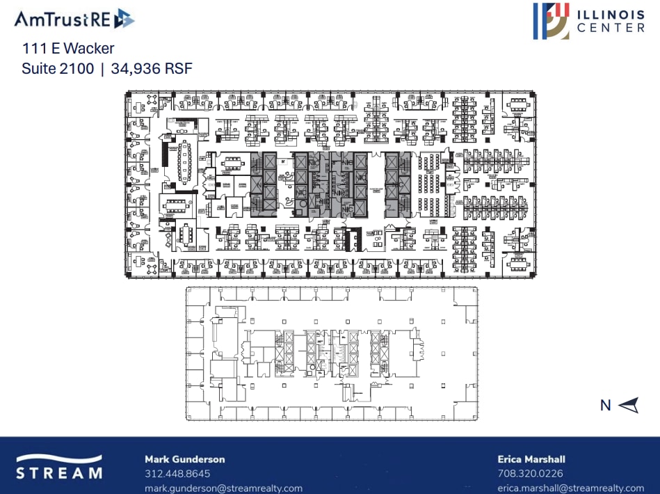 111 E Wacker Dr, Chicago, IL for lease Floor Plan- Image 1 of 1