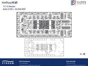 111 E Wacker Dr, Chicago, IL for lease Floor Plan- Image 1 of 1