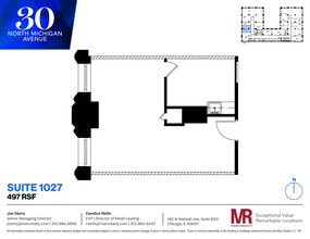 30 N Michigan Ave, Chicago, IL for lease Floor Plan- Image 1 of 4