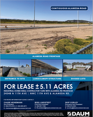 Plus de détails pour 24348 N 11th Ave, Phoenix, AZ - Industriel à vendre