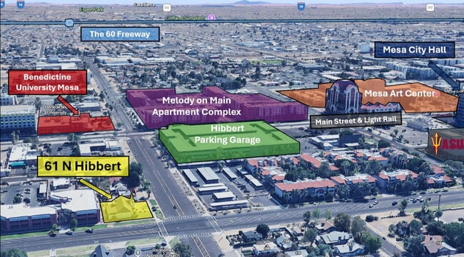 Plus de détails pour 61 N Hibbert, Mesa, AZ - Commerce de détail à vendre