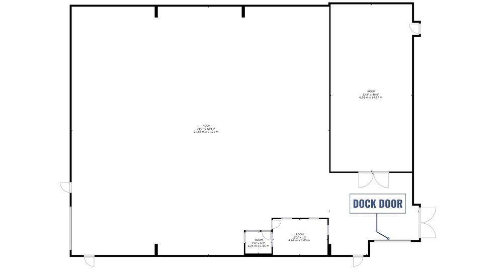 555-559 N 13th St, Rogers, AR à louer - Plan d’étage - Image 3 de 28