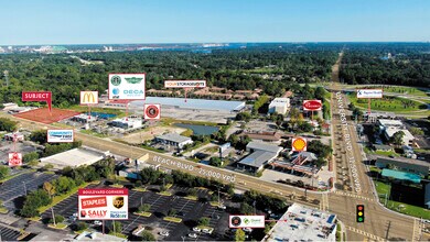 5617 Beach Blvd, Jacksonville, FL - Aérien  Vue de la carte