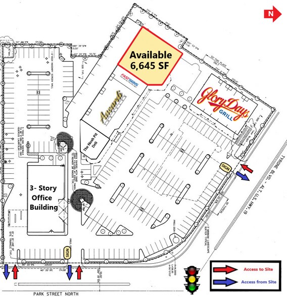 4020-4088 Park St N, Saint Petersburg, FL à louer - Photo du bâtiment - Image 3 de 8