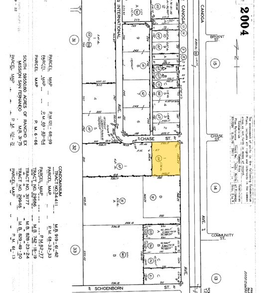 8459-8477 Canoga Ave, Canoga Park, CA à louer - Plan cadastral - Image 2 de 6