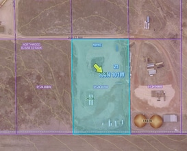 14144 26v Street Northwest, Alexander, ND - Aerial  map view