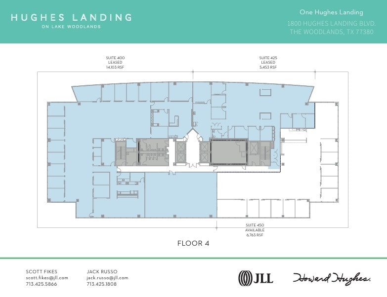 1800 Hughes Landing Blvd, The Woodlands, TX for lease Floor Plan- Image 1 of 1
