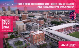 Plus de détails pour 308 N 21st St, Saint Louis, MO - Bureau à vendre