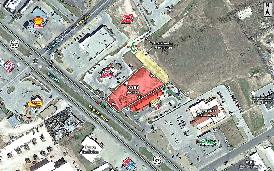 2762 Bryant Frontage Rd blvd, San Angelo, TX for sale - Building Photo - Image 2 of 2