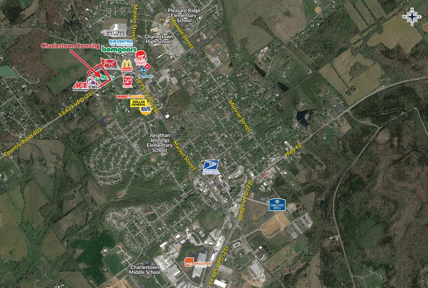 9401-9501 In-160, Charlestown, IN for lease - Building Photo - Image 3 of 3