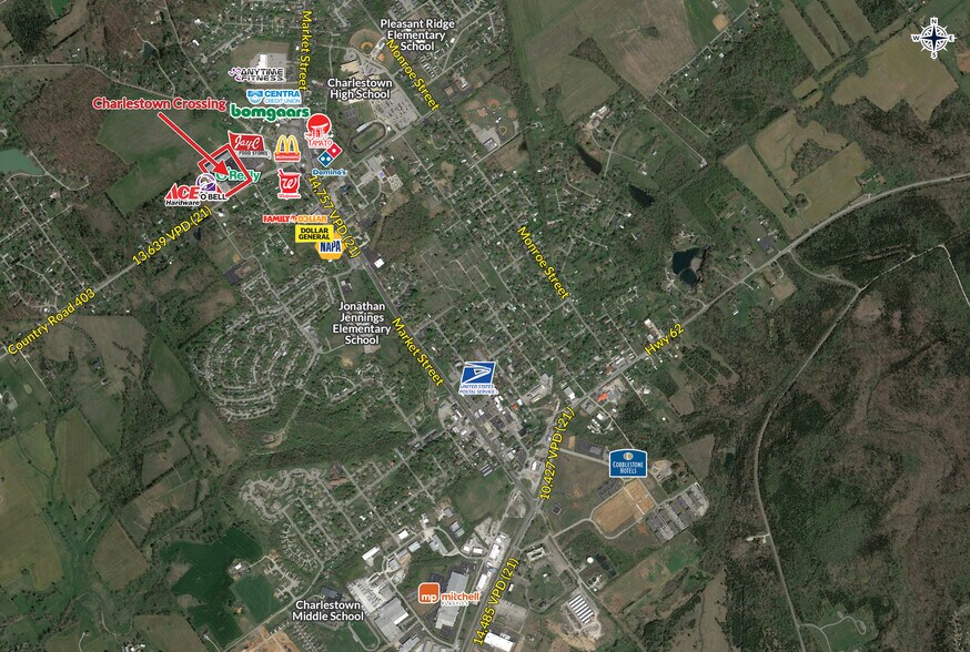 9401-9501 In-160, Charlestown, IN à louer - Photo du bâtiment - Image 3 de 3