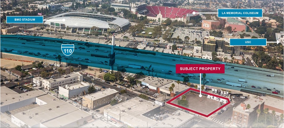 3801 S Grand Ave, Los Angeles, CA for lease - Building Photo - Image 2 of 3