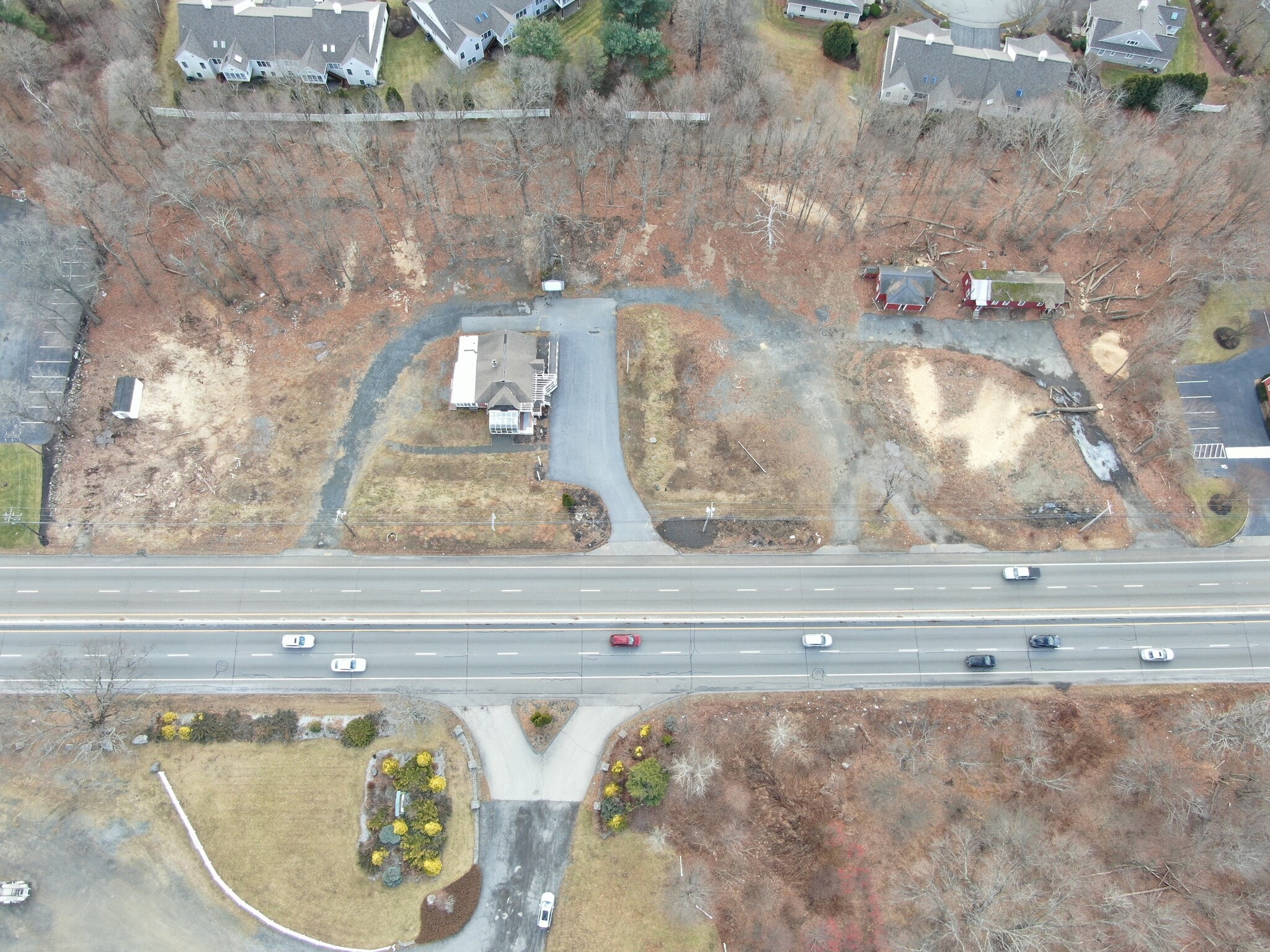 196-198 Turnpike Rd, Westborough, MA for sale Aerial- Image 1 of 6