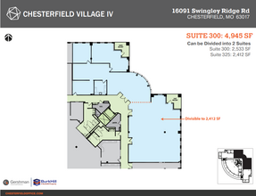 16091 Swingley Ridge Rd, Chesterfield, MO à vendre Plan d’étage- Image 1 de 2