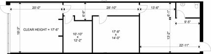 1635 Bayly St, Pickering, ON for lease Floor Plan- Image 2 of 2