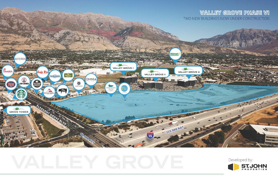 1882 W Pleasant Grove Blvd, Pleasant Grove, UT à louer - Aérien - Image 3 de 6