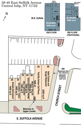 More details for 28-40 E Suffolk Ave, Central Islip, NY - Office for Lease