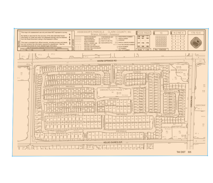 1112 Jesse Harbor Ave, Henderson, NV à vendre - Plan cadastral - Image 1 de 1