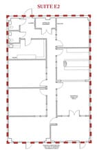 Markham & Shackleford, Little Rock, AR for lease Floor Plan- Image 2 of 2
