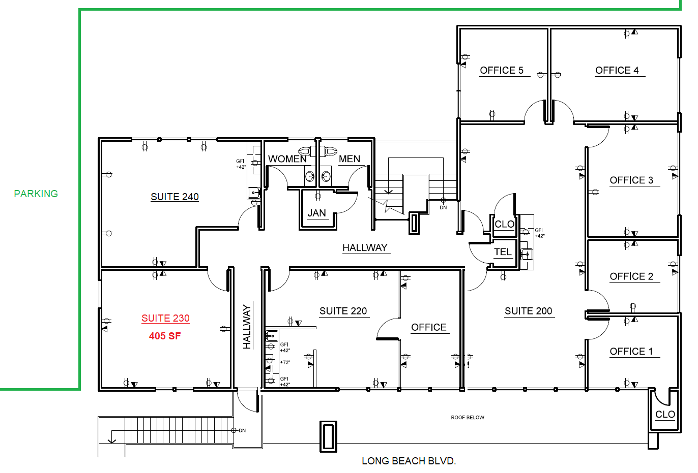 3745 Long Beach Blvd, Long Beach, CA à louer Photo du bâtiment- Image 1 de 4