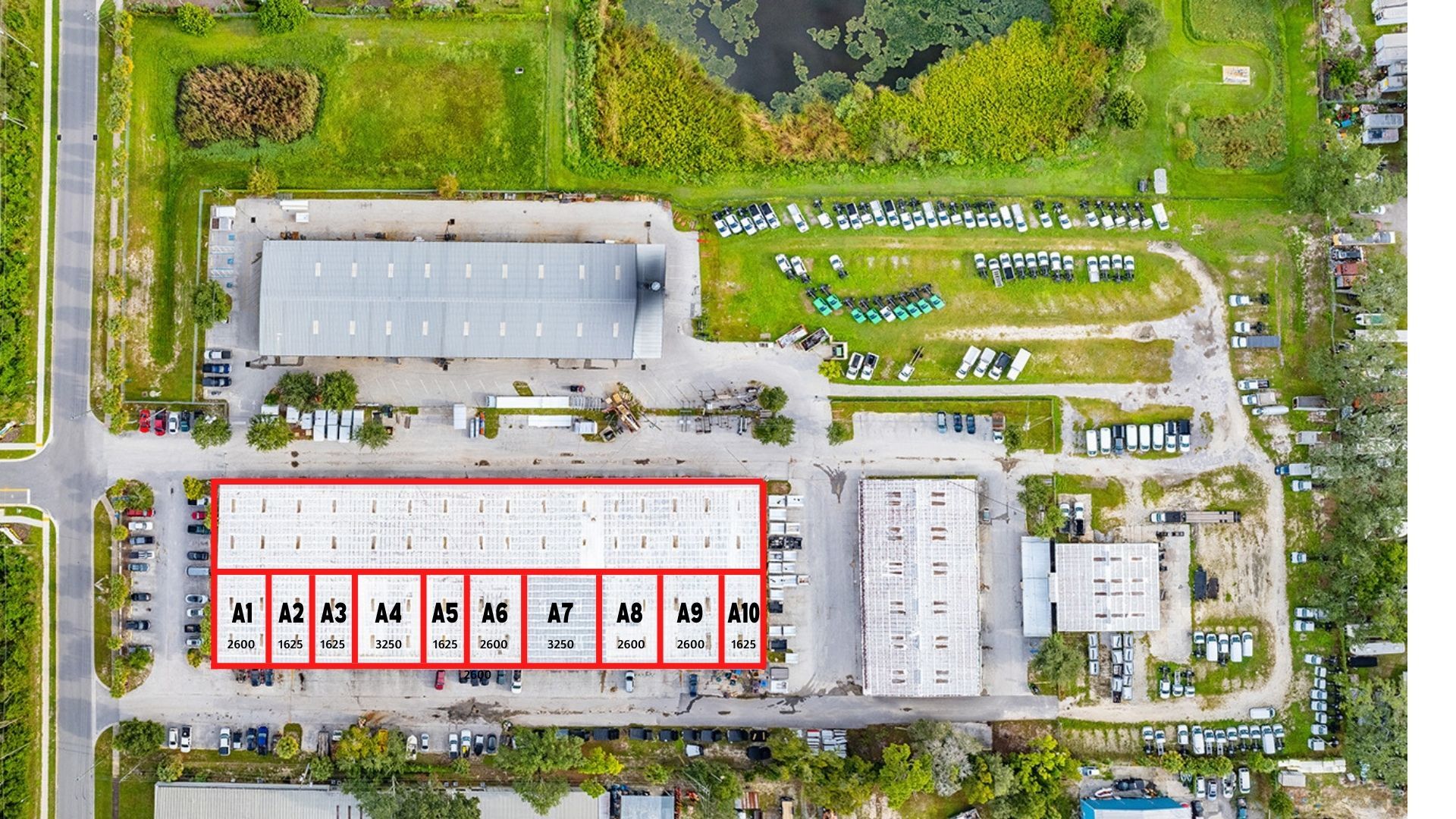 1400 L and R Industrial Blvd, Tarpon Springs, FL for lease Aerial- Image 1 of 7