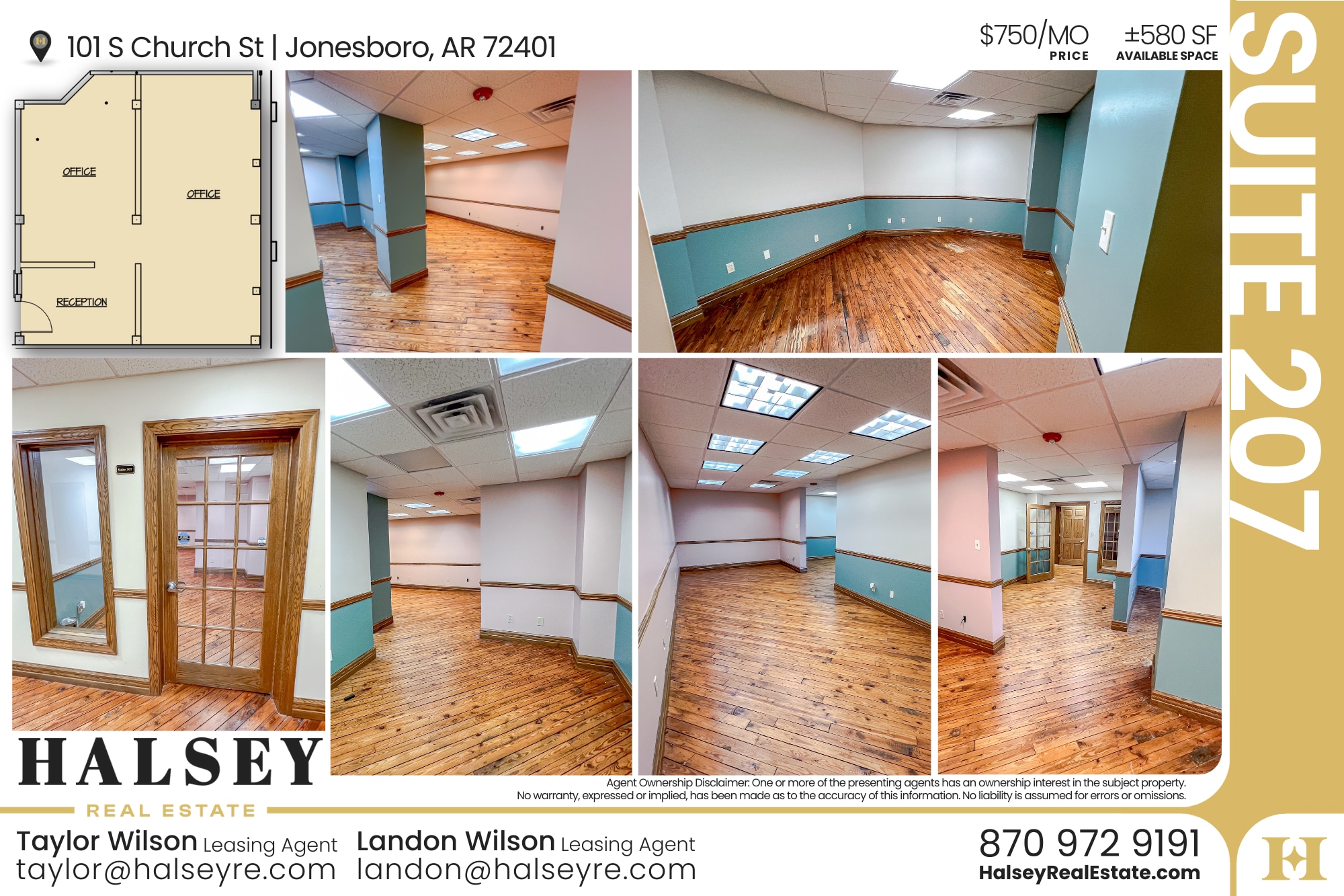 101-103 S Church St, Jonesboro, AR for lease Interior Photo- Image 1 of 10