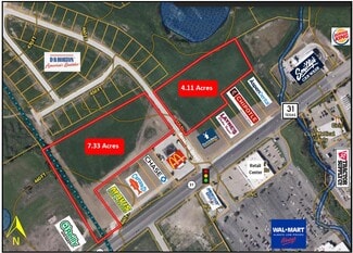 Plus de détails pour 4100 Business 31, Corsicana, TX - Terrain à vendre
