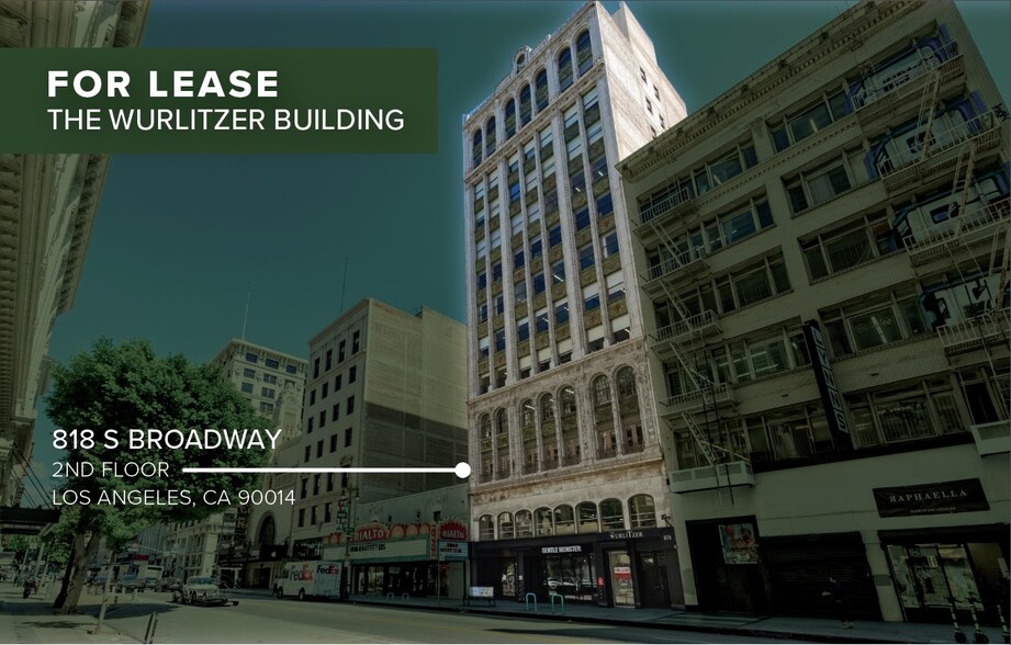 814-818 S Broadway, Los Angeles, CA for lease - Building Photo - Image 1 of 5