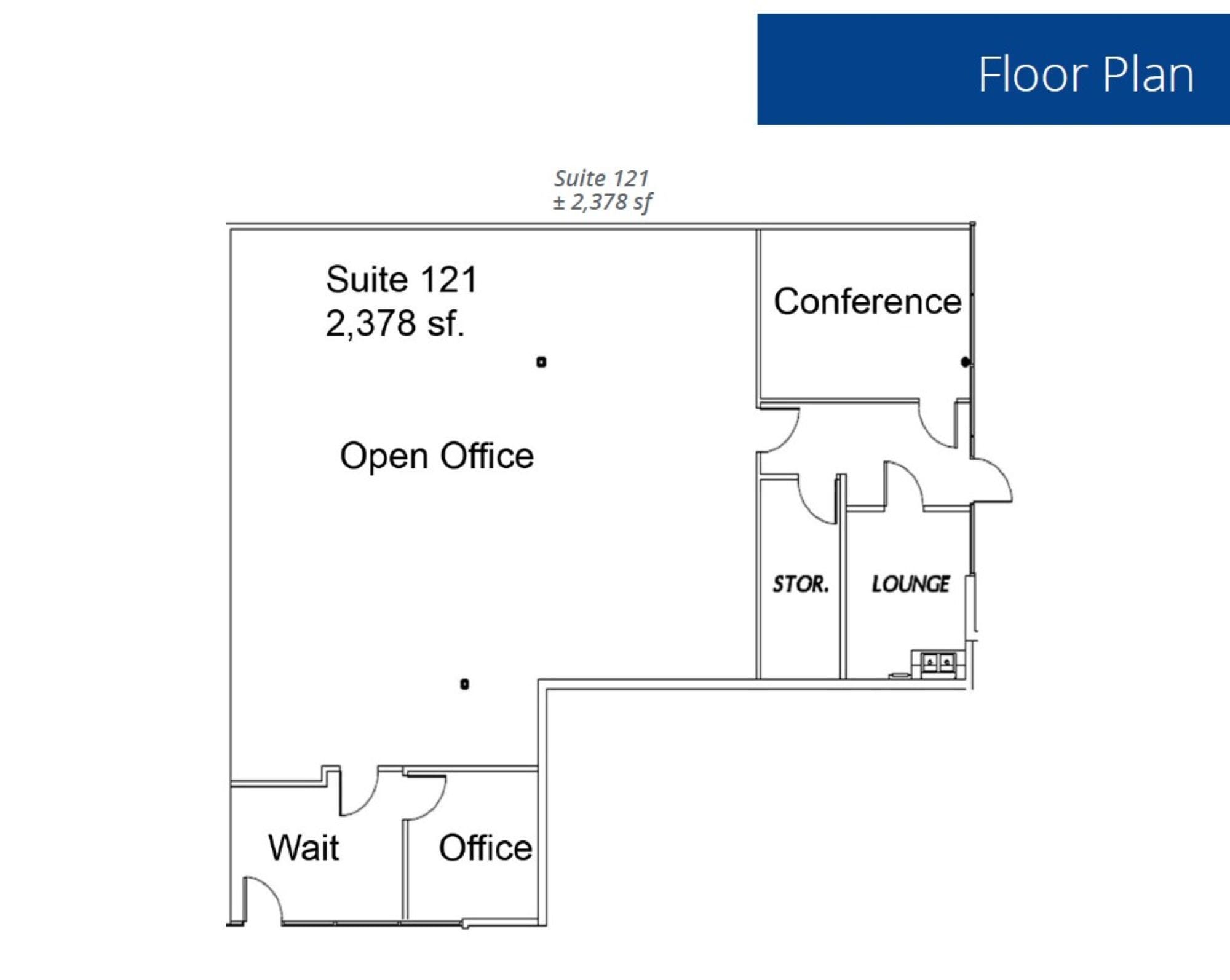 3701 Pegasus Dr, Bakersfield, CA for lease Floor Plan- Image 1 of 1